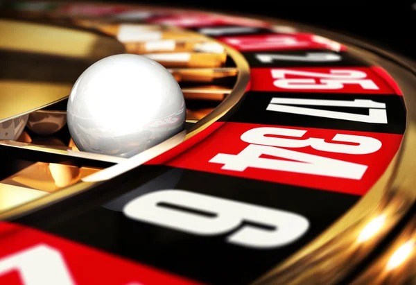 French Roulette wheel and betting layout at pubgtogel live studio